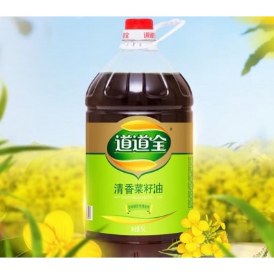 道道全清香菜籽油物理压榨5L/桶图6