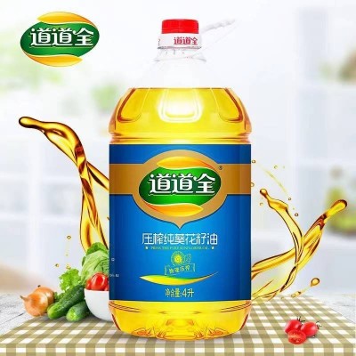 道道全压榨纯葵花籽油压榨纯葵花籽油4L/桶图2