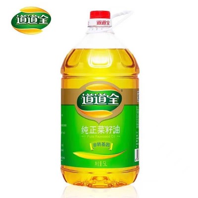 道道全纯正菜籽油非转基因 一级食用油5L/桶图2