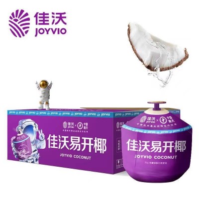 佳沃（joyvio）泰国进口椰子水9个装大果850g图5