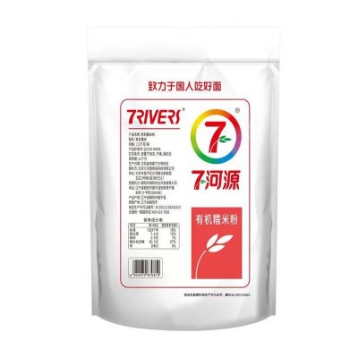 七河源有机糯米粉致力于国人吃好面1.5kg/袋图2