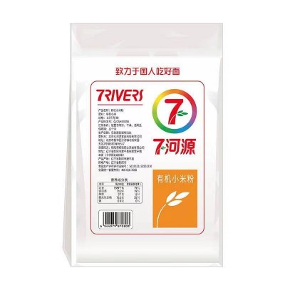 七河源有机小米粉致力于国人吃好面1.5kg/袋图2