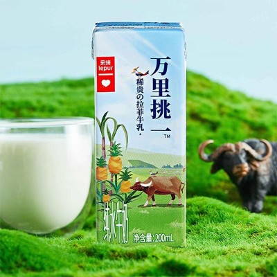 乐纯万里挑一纯牛奶200ml*12图5