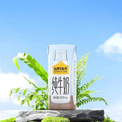 认养一牛纯牛奶250ml*12 （柳叶）图5