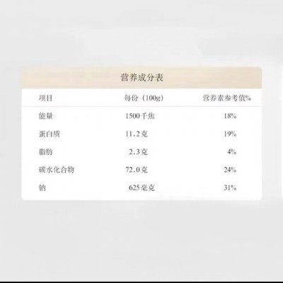 香满园小麦鸡蛋挂面1kg/袋图3