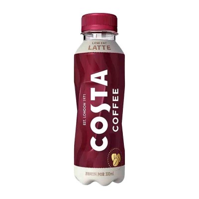 COSTA咖世家低糖生椰拿铁美式低脂肪浓醇摩卡即饮咖啡300ml*15瓶图2