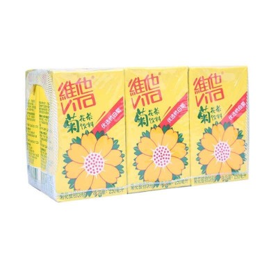 维他奶维他菊花植物饮料250ml*16盒 杭白菊 菊花茶 礼盒装 年货送图5