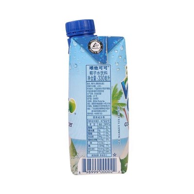 唯他可可(Vita Coco)椰子水椰汁饮料年货低糖低卡富含电解质 原装进口果汁330ml*12瓶图4