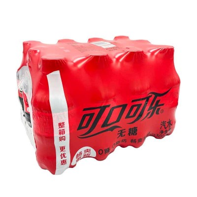 可口可乐零度无糖300ml*12罐可乐0糖0脂肪0能量量贩官方正品包邮图3