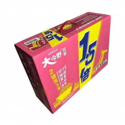 今麦郎大今野1.5倍番茄牛肉面137g*24袋/箱图5