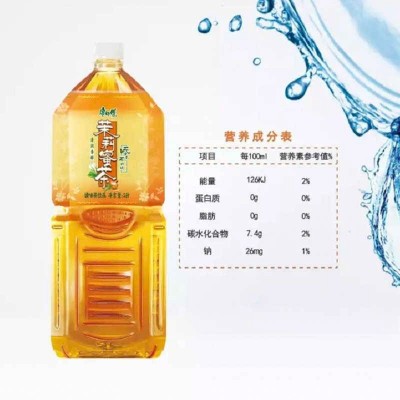 康师傅茉莉蜜茶调味茶饮品2L*6瓶整箱大瓶分享装茶饮料图2