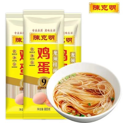 陈克明龙须鸡蛋挂面150g*10袋图7