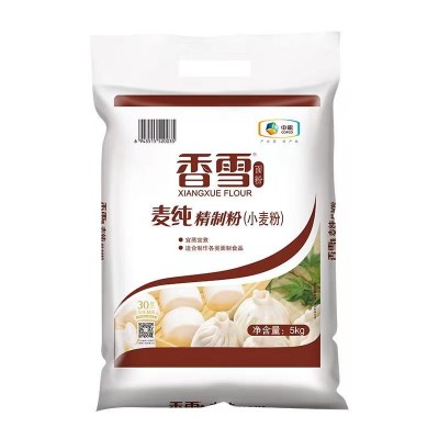 香雪麦纯精致粉小麦粉 色泽自然 粉质细腻5kg/袋图2