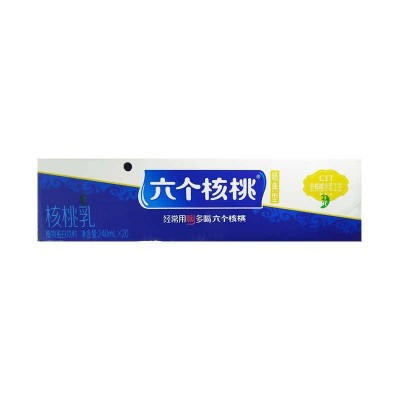 六个核桃精制型核桃乳蛋白质饮料240ml*20罐整箱装图3