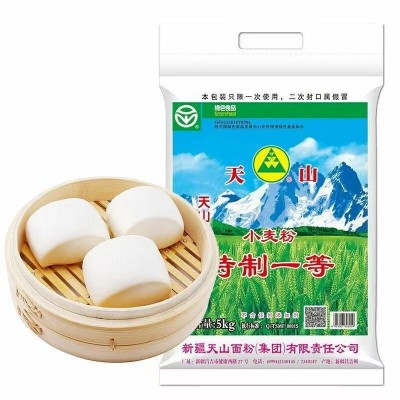 天山小麦粉特制一等麦香劲道5kg/袋图3