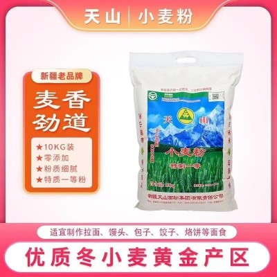 天山小麦粉特制一等麦香劲道5kg/袋图7