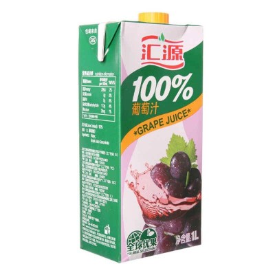 汇源100%果汁1L*2盒阳光柠檬桃苹果葡萄饮料饮品图4