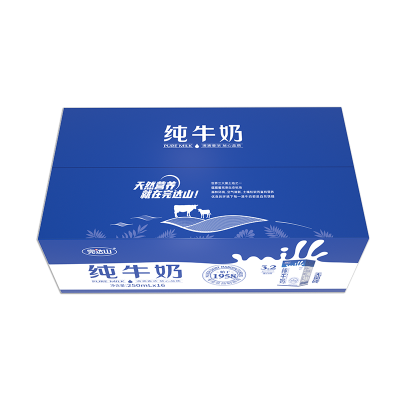 完达山利乐砖纯牛奶箱装 250ml*16袋 整箱装图5