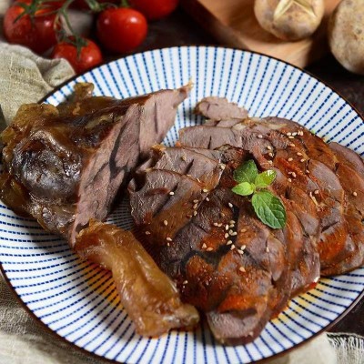 伊赛国产原切金钱腱/牛腱子芯肉500g 谷物牛肉图4