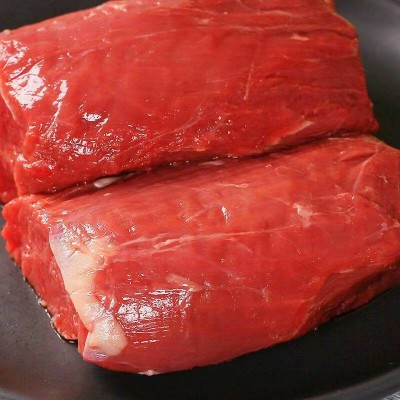 科尔沁  内蒙古原切牛里脊肉500g   冷冻图2