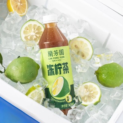 兰芳园新品瓶装港式冻柠茶500ml*6/12瓶装0蔗糖0脂肪健康茶饮料图3