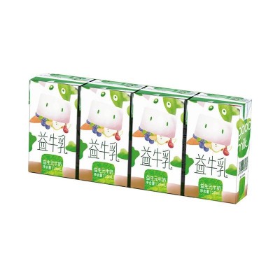 乐纯儿童牛奶4.0g高蛋白早餐奶 125ml*4 整箱装图6