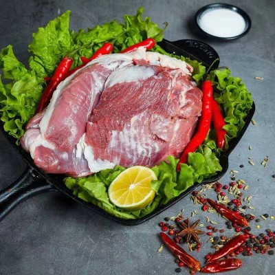 草原宏宝内蒙古去骨后腿肉   净重1kg/袋图3