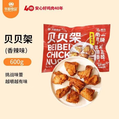 华都食品背背架（香辣风味）600g 冷东 油炸 /袋*5图3