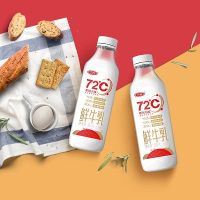 三元72°C鲜牛乳 900ml*6瓶 整箱装图3