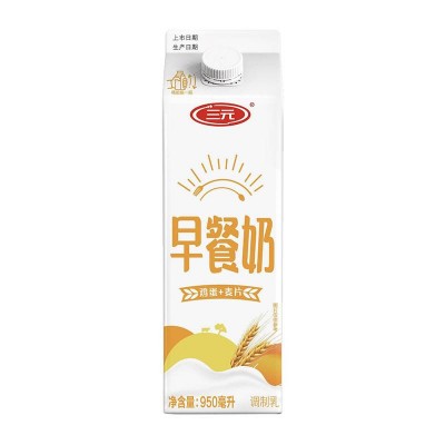 三元早餐奶调制乳 950ml*6盒 整箱装图5