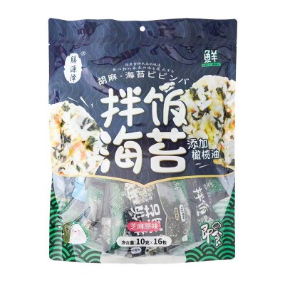 膳源泽芝麻原味拌饭海苔160g图5