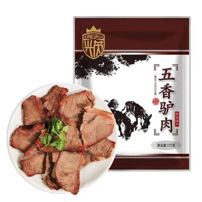 兴芮五香驴肉熟食175g *5 河北特产 /袋图4