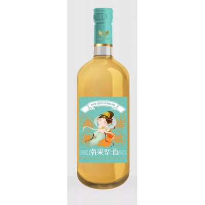 南果姑娘祝家南果梨酒8%vol-1500ml瓶低度甜酒果香浓郁聚会送礼图4