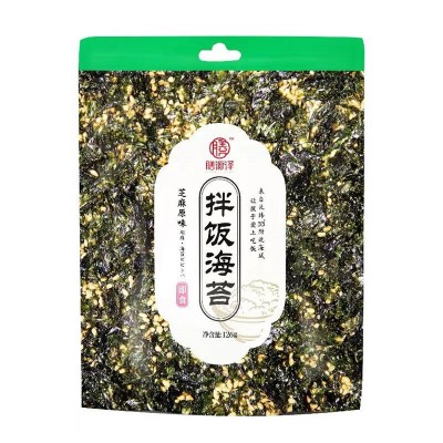 膳源泽拌饭海苔 芝麻原味 126g*2袋 整箱装图3