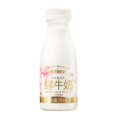 蒙牛每日鲜语鲜牛奶瓶装 250ml*12瓶 整箱装图5