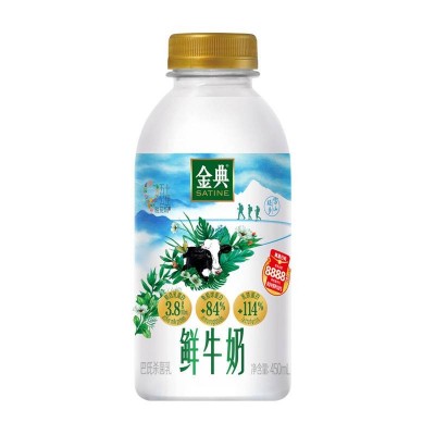 伊利金典鲜牛奶 450ml*10瓶 整箱装图2