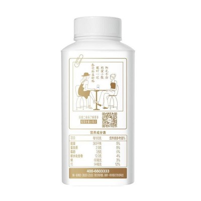 蒙牛冠益乳酸牛奶 燕麦+核桃味 250g*12瓶 整箱装图2