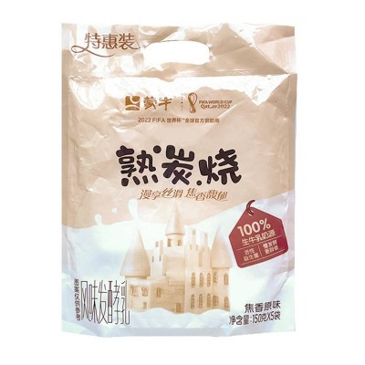 蒙牛风味发酵乳 焦香原味 150g*5*12/箱图4