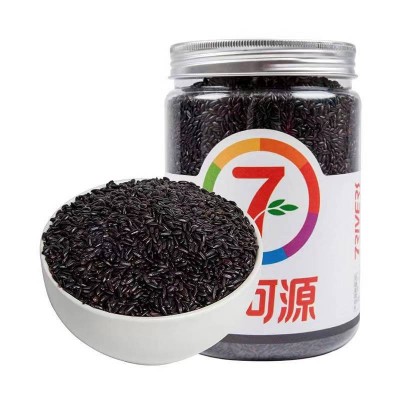 七河源有机黑米1kg/罐图2