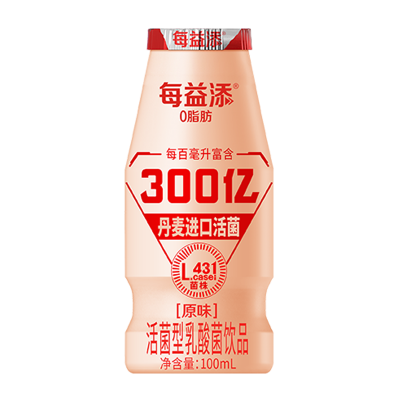 伊利每益添活性乳酸菌饮料 100ml*5瓶图3