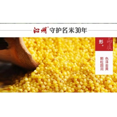 沁州黄小米2kg/袋 五谷杂粮礼盒食用小米粥图6