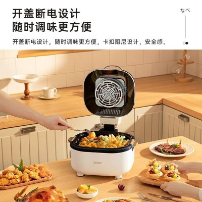 厨技(COOKSKILL)6L空气炸锅家用智能一体多功能电炸锅轻图3