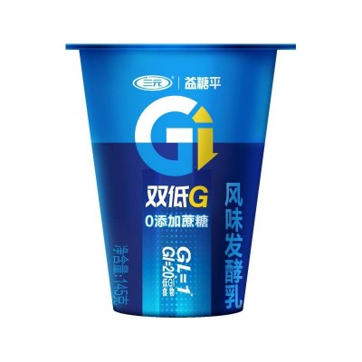 三元益糖平风味发酵乳 145g*3杯*6排 整箱装图5