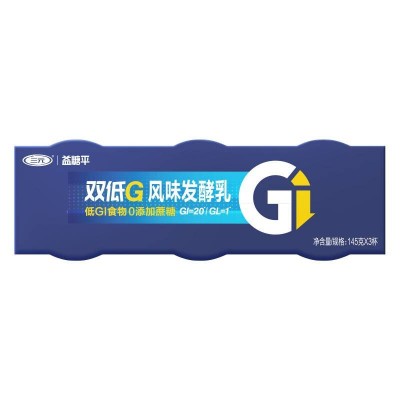 三元益糖平风味发酵乳 145g*3杯*6排 整箱装图4