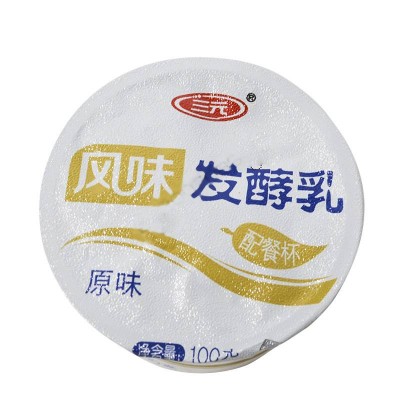 三元原味风味发酵乳 100g*12碗 整箱装图4