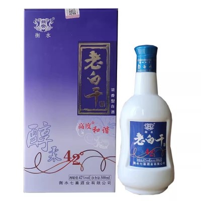 河北衡水白酒老白干酒醇柔42度整箱6瓶纯粮食白洒特价清仓浓香型图2