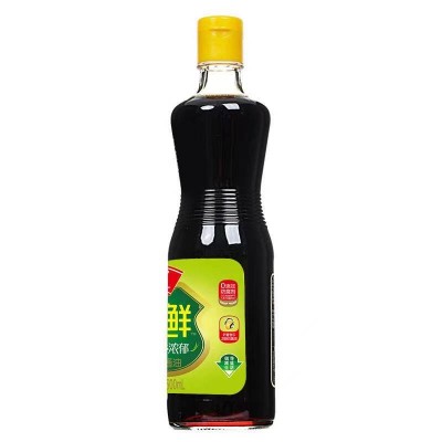 鲁花蘸食鲜特级酱香酱油500ml*4瓶图3