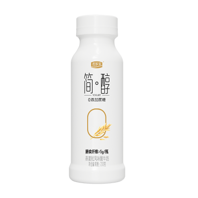 君乐宝简醇0添加蔗糖燕麦粒风味酸牛奶 230g图5