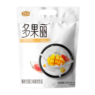 君乐宝多果丽杨枝甘露口味酸奶饮品 150g*5图5