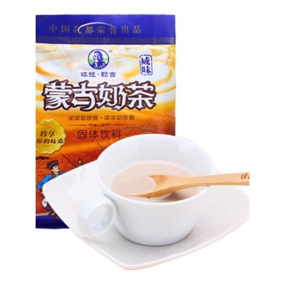 塔拉额吉蒙古特产奶茶咸味甜味速溶乳粉早餐冲饮品奶茶粉批发商用图5